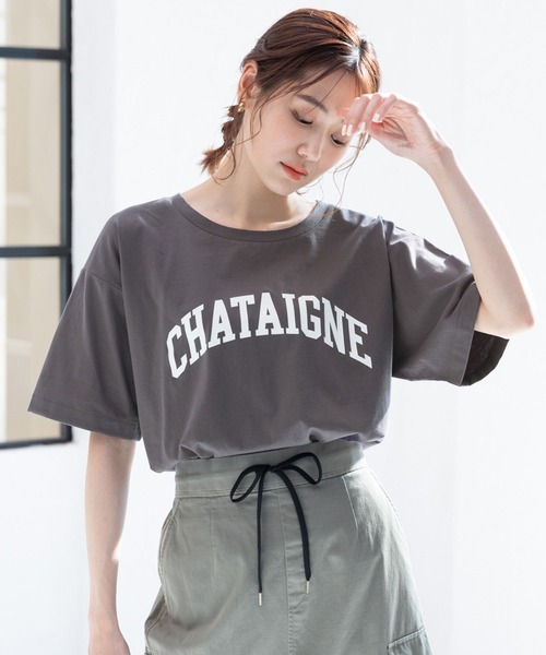 GLOBAL WORK（グローバルワーク）の「リッチクリーンプリントT半袖