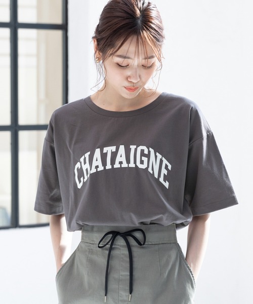 セール】リッチクリーンプリントT半袖/163487（Tシャツ