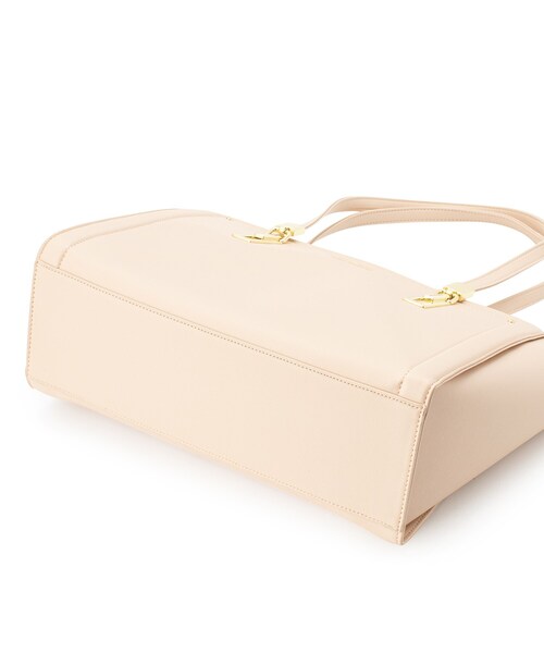 Ober Tashe(オーバータッシェ)の「ロゴ型押し3層トート(トートバッグ・レディース・アイボリー/ブラック/ピンク系/ブルー/ネイビー・FREE)」の20枚目の写真