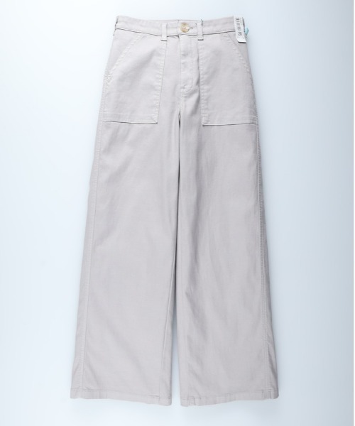 SOMETHING（サムシング）の「【SOMETHING】ＣＯＯＬワイドパンツ（デニムパンツ・レディース・シルバー・26inch/30inch/28inch/29inch/27inch）」の6枚目の写真