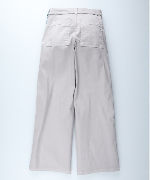 SOMETHING（サムシング）の「【SOMETHING】ＣＯＯＬワイドパンツ（デニムパンツ・レディース・シルバー・26inch/30inch/28inch/29inch/27inch）」の10枚目の写真