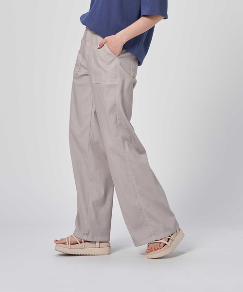 SOMETHING（サムシング）の「【SOMETHING】ＣＯＯＬワイドパンツ（デニムパンツ・レディース・シルバー・26inch/30inch/28inch/29inch/27inch）」の16枚目の写真