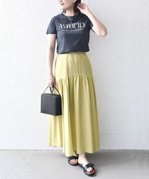 【ZOZO限定】SHIPS.me: ギャザー ロング スカート