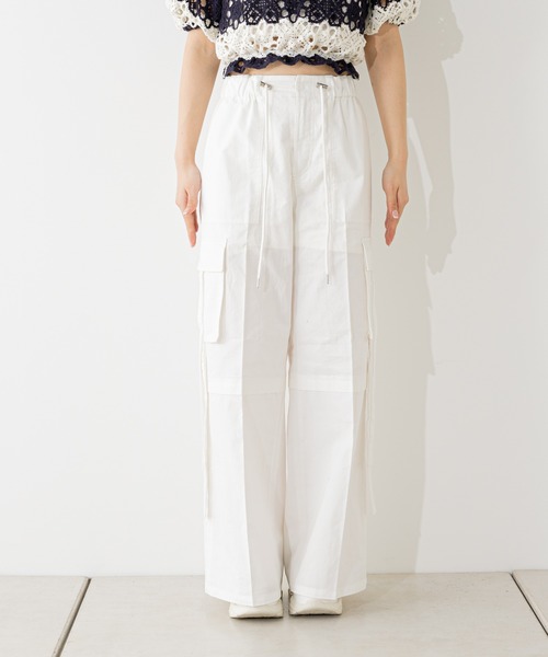 セール】ポケットベルト付ドロストカーゴパンツ（カーゴパンツ