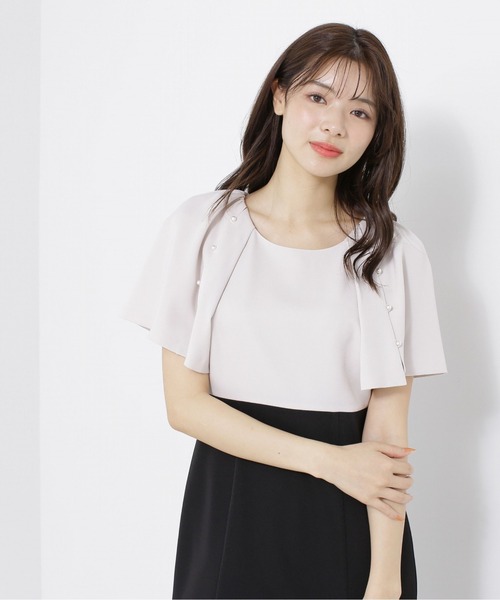 PROPORTION BODY DRESSING（プロポーションボディドレッシング）の「スリットスリーブワンピース / 1213140505（ワンピース・レディース・ブラック系その他/グレー/ピンク・X-SMALL/SMALL/MEDIUM）」の16枚目の写真