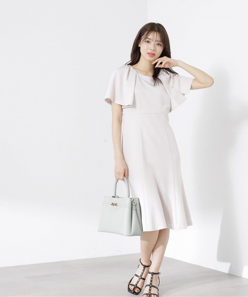 PROPORTION BODY DRESSING（プロポーションボディドレッシング）の「スリットスリーブワンピース / 1213140505（ワンピース・レディース・ブラック系その他/グレー/ピンク・X-SMALL/SMALL/MEDIUM）」の10枚目の写真