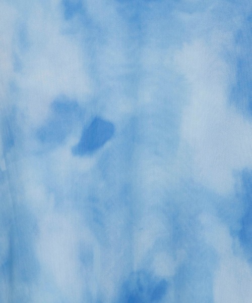 WEGO（ウィゴー）の「WEGO/【一部店限定】タイダイシアートップス（Tシャツ/カットソー・レディース・ブルー/ブラック・FREE）」の4枚目の写真