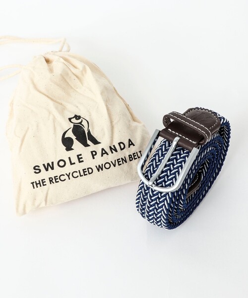NOLLEY'S goodman（ノーリーズグッドマン）の「【SWOLE PANDA/スウォール パンダ】RECYCLED WOVEN BELT WEAVE（ベルト・メンズ・ブルー系その他/ホワイト系その他/オレンジ系その他・FREE）」の16枚目の写真