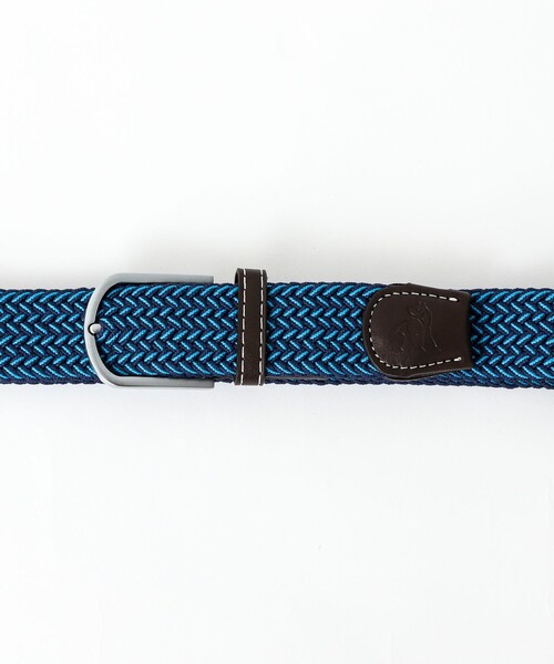 NOLLEY'S goodman（ノーリーズグッドマン）の「【SWOLE PANDA/スウォール パンダ】RECYCLED WOVEN BELT WEAVE（ベルト・メンズ・ブルー系その他/ホワイト系その他/オレンジ系その他・FREE）」の5枚目の写真