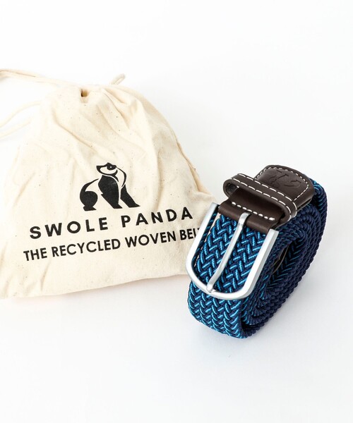 NOLLEY'S goodman（ノーリーズグッドマン）の「【SWOLE PANDA/スウォール パンダ】RECYCLED WOVEN BELT WEAVE（ベルト・メンズ・ブルー系その他/ホワイト系その他/オレンジ系その他・FREE）」の17枚目の写真