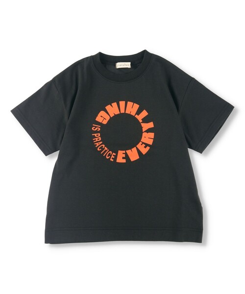 BRANSHES（ブランシェス）の「【bコレ】グラフィック半袖Tシャツ（Tシャツ/カットソー・キッズ・チャコールグレー/ライトグレー/ブラック/ベージュ/ネイビー/オフホワイト/オレンジ/ブルー/ライトグリーン/アイボリー/その他1/その他2/その他3/その他4/その他5/ライトベージュ・90/100/110/120/130/140/150/160）」の6枚目の写真