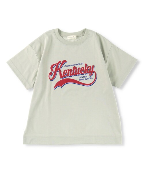 BRANSHES（ブランシェス）の「【bコレ】グラフィック半袖Tシャツ（Tシャツ/カットソー・キッズ・チャコールグレー/ライトグレー/ブラック/ベージュ/ネイビー/オフホワイト/オレンジ/ブルー/ライトグリーン/アイボリー/その他1/その他2/その他3/その他4/その他5/ライトベージュ・90/100/110/120/130/140/150/160）」の7枚目の写真