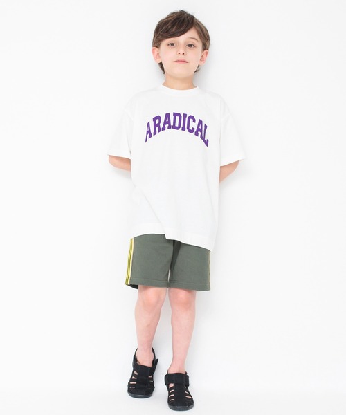 BRANSHES（ブランシェス）の「【bコレ】グラフィック半袖Tシャツ（Tシャツ/カットソー・キッズ・チャコールグレー/ライトグレー/ブラック/ベージュ/ネイビー/オフホワイト/オレンジ/ブルー/ライトグリーン/アイボリー/その他1/その他2/その他3/その他4/その他5/ライトベージュ・90/100/110/120/130/140/150/160）」の22枚目の写真