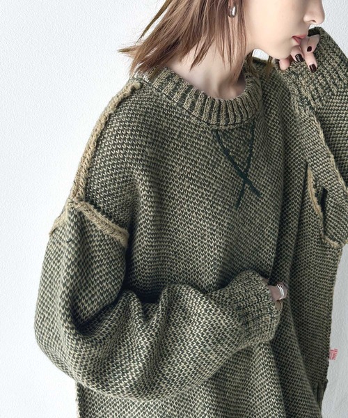 セール】《Javaジャバコラボ》視線独り占め。2wayリバーシブル襟配色W