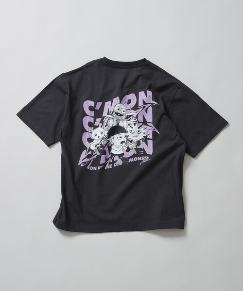 B.C STOCK(ベーセーストック)の「【ダメダメモンスター】半袖Tシャツ ”バンド”(Tシャツ/カットソー・メンズ・ホワイト/ブラック系その他・SMALL/MEDIUM/LARGE)」の3枚目の写真