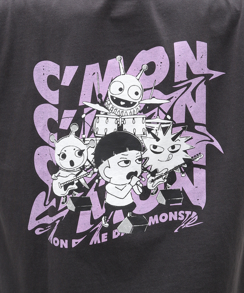 B.C STOCK(ベーセーストック)の「【ダメダメモンスター】半袖Tシャツ ”バンド”(Tシャツ/カットソー・メンズ・ホワイト/ブラック系その他・SMALL/MEDIUM/LARGE)」の18枚目の写真