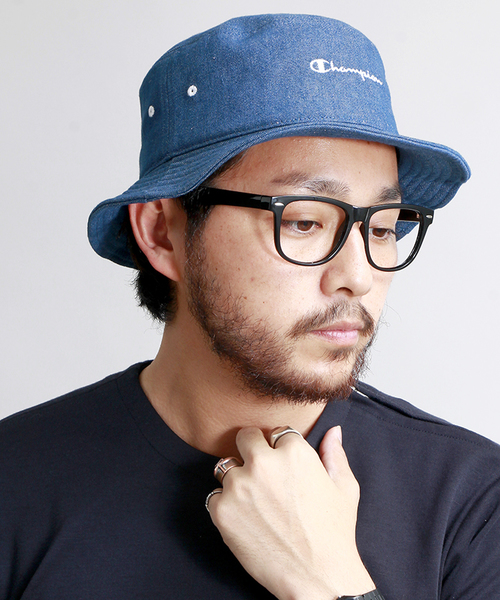 Champion（チャンピオン）の「∴WEGO/ Championバケットハット（ハット・メンズ・ホワイト/杢グレー/インディゴブルー・FREE）」の3枚目の写真