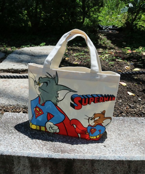 Tom＆Jerry（トムアンドジェリー）の「【公式】トムとジェリー　マチ付バッグ（ハンドバッグ・レディース・C/B/A・FREE）」の2枚目の写真