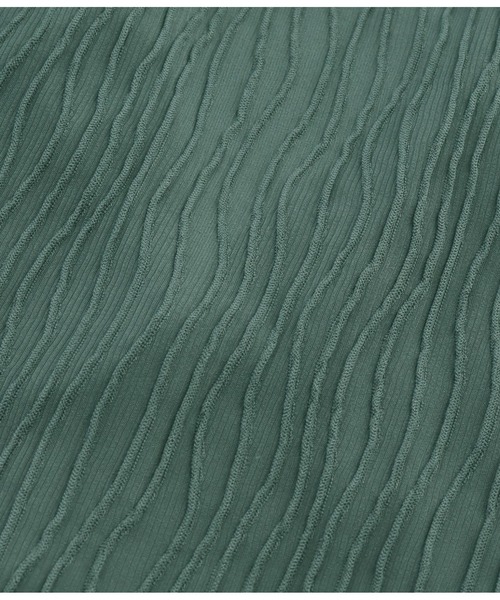 ANAP（アナップ）の「ウェーブシアー開襟シャツ【別売りSETUP】（シャツ/ブラウス・レディース・ライトベージュ/ブラック/ネイビー・FREE）」の19枚目の写真