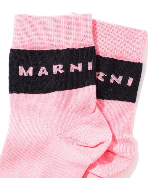 MARNI(マルニ)の「MARNI(マルニ)Kids & Junior バイカラーソックス(ソックス/靴下・キッズ・ネイビー/グレー/ブラック/ライトピンク・Ⅱ/Ⅲ/Ⅰ)」の14枚目の写真