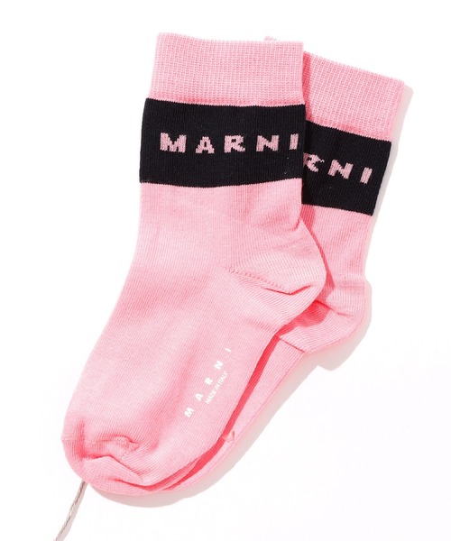 MARNI(マルニ)の「MARNI(マルニ)Kids & Junior バイカラーソックス(ソックス/靴下・キッズ・ネイビー/グレー/ブラック/ライトピンク・Ⅱ/Ⅲ/Ⅰ)」の13枚目の写真
