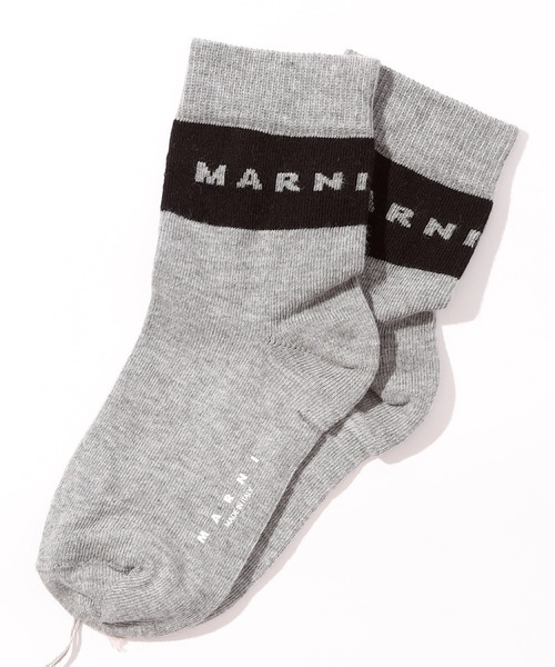 MARNI(マルニ)の「MARNI(マルニ)Kids & Junior バイカラーソックス(ソックス/靴下・キッズ・ネイビー/グレー/ブラック/ライトピンク・Ⅱ/Ⅲ/Ⅰ)」の7枚目の写真
