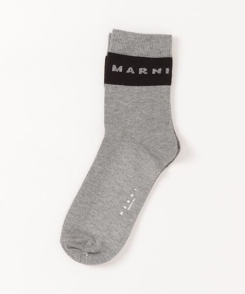 MARNI(マルニ)の「MARNI(マルニ)Kids & Junior バイカラーソックス(ソックス/靴下・キッズ・ネイビー/グレー/ブラック/ライトピンク・Ⅱ/Ⅲ/Ⅰ)」の6枚目の写真