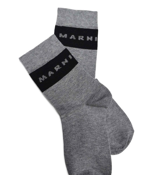 MARNI(マルニ)の「MARNI(マルニ)Kids & Junior バイカラーソックス(ソックス/靴下・キッズ・ネイビー/グレー/ブラック/ライトピンク・Ⅱ/Ⅲ/Ⅰ)」の5枚目の写真