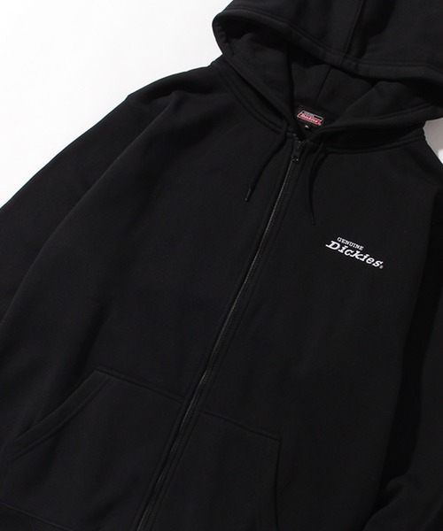 Dickies（ディッキーズ）の「【GENUINE DICKIES/ジェニュインディッキーズ】裏起毛 ワンポイントロゴ ジップアップパーカー（パーカー・メンズ・ネイビー/アッシュグレー/ブラック/ブルー系その他/ダークグリーン/ブラウン/ダークブラウン・M/L/XL）」の15枚目の写真