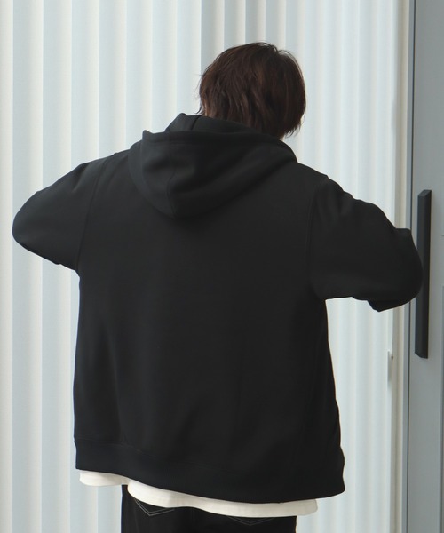 Dickies（ディッキーズ）の「【GENUINE DICKIES/ジェニュインディッキーズ】裏起毛 ワンポイントロゴ ジップアップパーカー（パーカー・メンズ・ネイビー/アッシュグレー/ブラック/ブルー系その他/ダークグリーン/ブラウン/ダークブラウン・M/L/XL）」の12枚目の写真