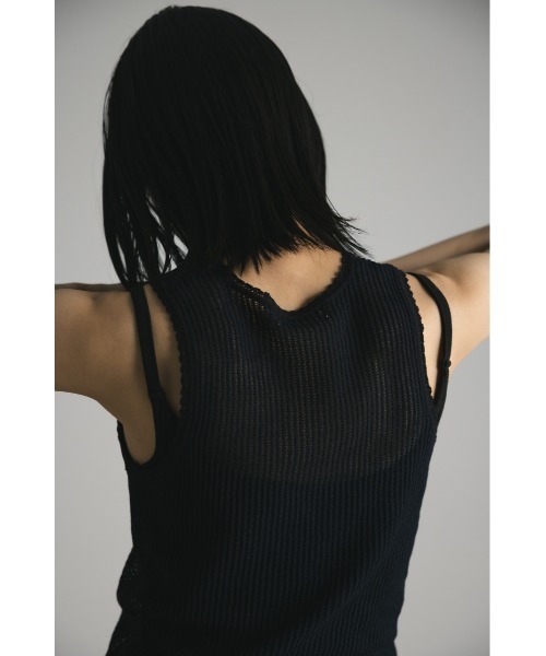 STYLEMIXER（スタイルミキサー）の「バイカラーシアークロシェニット