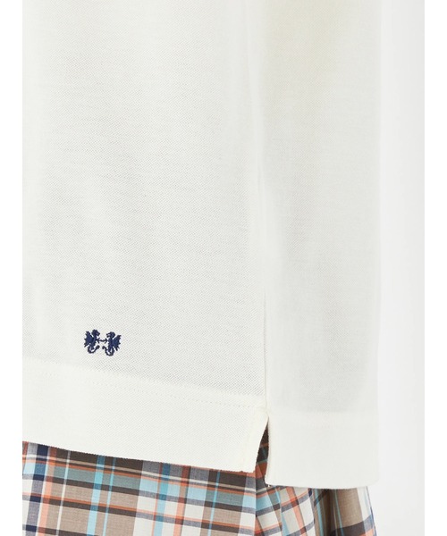McGREGOR(マックレガー)の「カノコステッチTシャツ(Tシャツ/カットソー・レディース・チャコールグレー/ネイビー/オレンジ/ロイヤルブルー/アイボリー・L/M)」の7枚目の写真