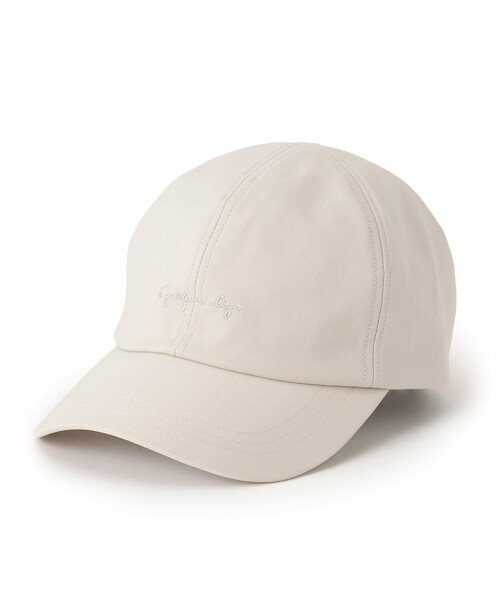 OPAQUE.CLIP(オペークドットクリップ)の「◆ポリエステルロゴキャップ(キャップ・レディース・ベージュ/ブラック/ライトベージュ・00)」の3枚目の写真