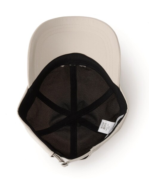 OPAQUE.CLIP(オペークドットクリップ)の「◆ポリエステルロゴキャップ(キャップ・レディース・ベージュ/ブラック/ライトベージュ・00)」の6枚目の写真