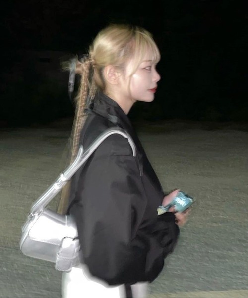 ROOPTOKYO（ループトウキョウ）の「▲ショート丈トレンチコート（トレンチコート・レディース・ブラック/ベージュ/ネイビー/カーキ・S/M/L/XS）」の16枚目の写真