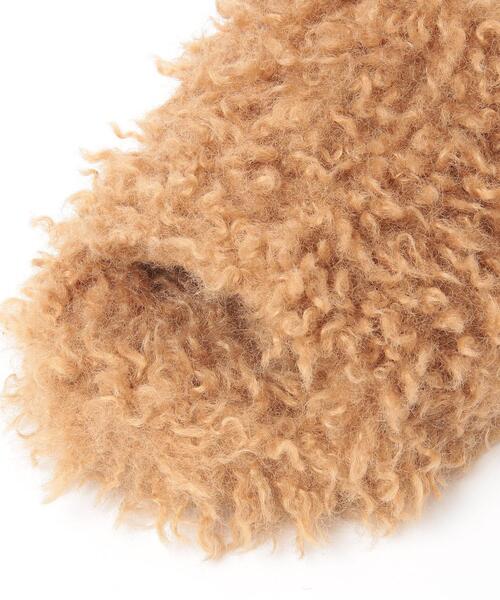 coen（コーエン）の「ボリュームフェイクファーサンダル（サンダル・レディース・ダークグレー/ブラウン・M/S/L）」の10枚目の写真