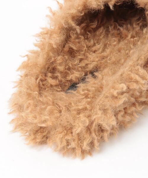 coen（コーエン）の「ボリュームフェイクファーサンダル（サンダル・レディース・ダークグレー/ブラウン・M/S/L）」の12枚目の写真