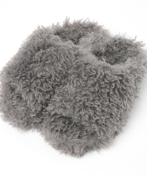 coen（コーエン）の「ボリュームフェイクファーサンダル（サンダル・レディース・ダークグレー/ブラウン・M/S/L）」の14枚目の写真