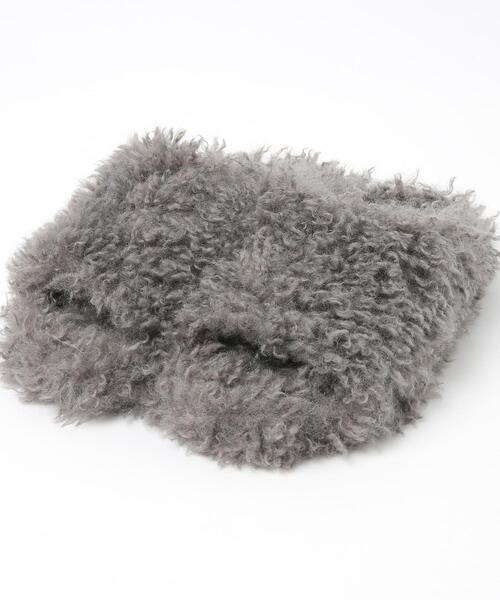 coen（コーエン）の「ボリュームフェイクファーサンダル（サンダル・レディース・ダークグレー/ブラウン・M/S/L）」の15枚目の写真