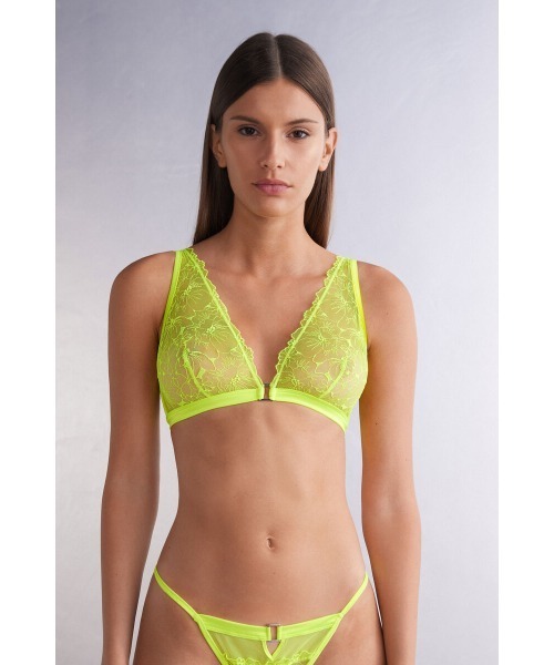 Intimissimi（インティミッシミ）の「Pure Joy トライアングルブラ（ブラジャー・レディース・クリアイエロー・75B/75C/80C/85B/80B）」の4枚目の写真