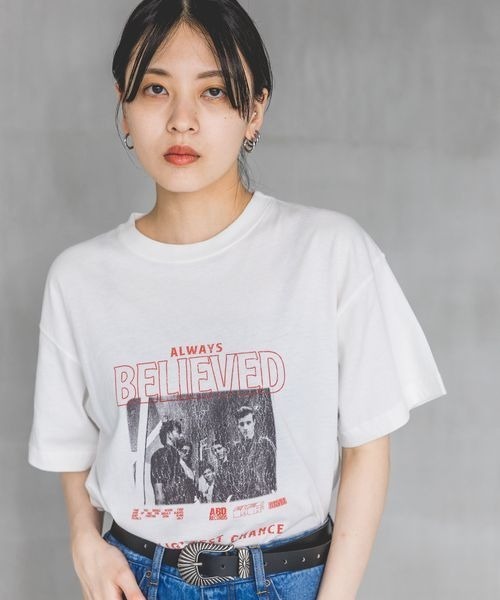 JEANASIS（ジーナシス）の「アソートビンテージROCK TEE/971864（Tシャツ/カットソー・レディース・グレー/ブラック/ホワイト・FREE）」の20枚目の写真