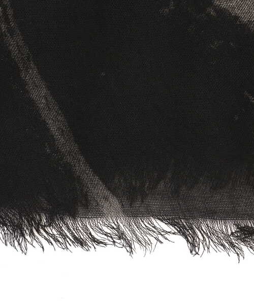 KMRii(ケムリ)の「KMRii/ケムリ/Stealth Square Stole 02(ストール/ショール・レディース・ブラック・F)」の3枚目の写真