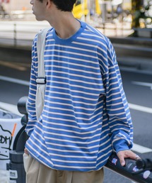 CIAOPANIC TYPY | マルチボーダードロストロンTee(Tシャツ/カットソー)