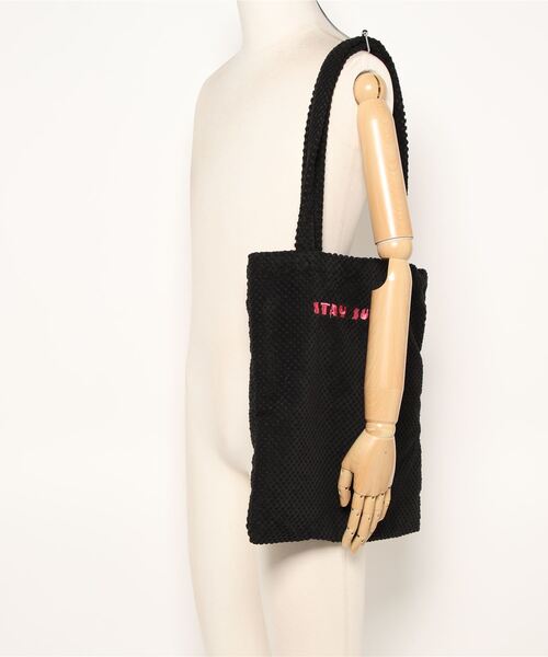 and it_（アンドイット）の「ポコポコロゴ刺繍トート（トートバッグ・レディース・ブラック/ブルー/レッド/ブラウン/ベージュ・FREE）」の11枚目の写真