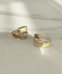 【apres jour clair×ARIAZ】バイカラーピアス
