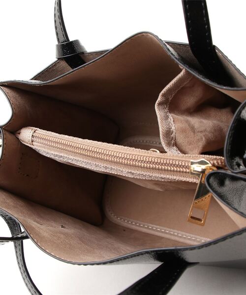 Three Four Time(スリーフォータイム)の「【cache cache 】メタリックナノパーテーション2WAYBAG(トートバッグ・レディース・シルバー/ブラック・FREE)」の14枚目の写真