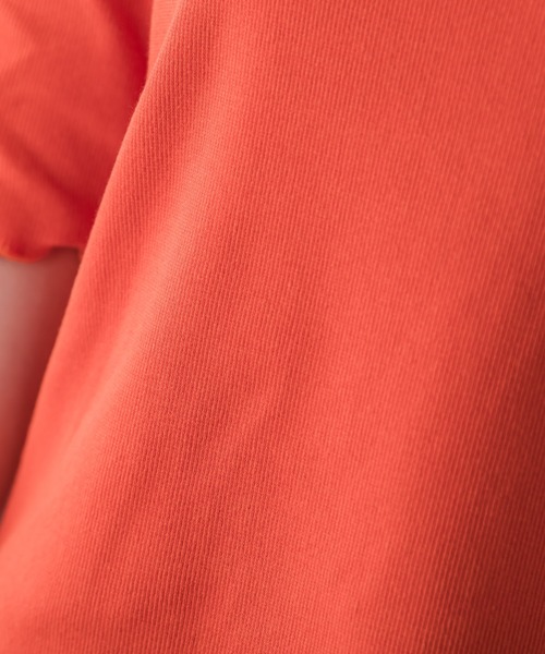 VICKY（ビッキー）の「【レディな印象を演出】5分袖ヒモ付カットソー《洗濯機で洗える》（Tシャツ/カットソー・レディース・レッド/ブラック/グリーン・M）」の21枚目の写真