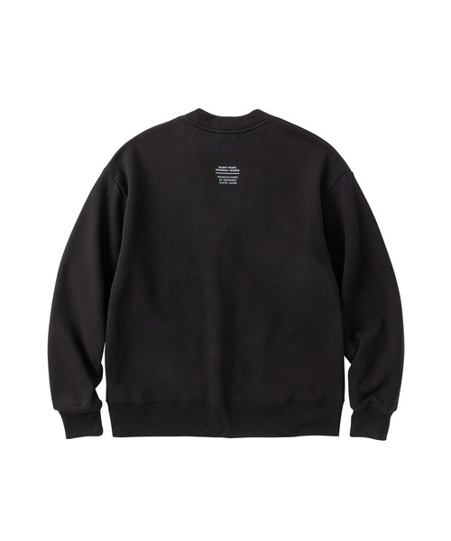 POET MEETS DUBWISE(ポエットミーツダブワイズ)の「【POET MEETS DUBWISE/ポエトミーツダブワイズ】 Sweat Cardigan スウェットカーディガン(スウェット・メンズ・ブラック・XL/L/M)」の2枚目の写真