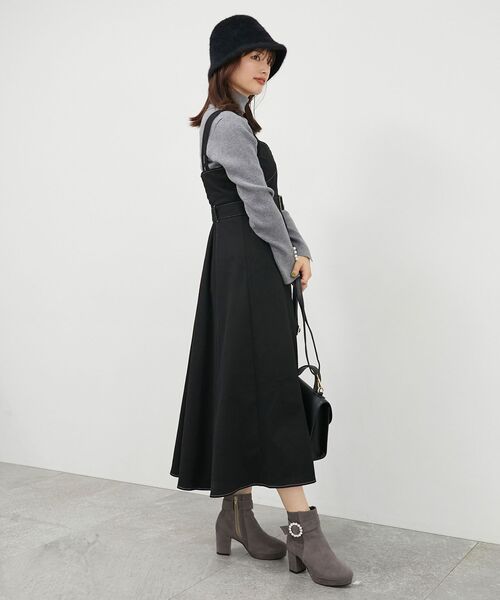 MAJESTIC LEGON（マジェスティックレゴン）の「クラシカルパネルハット（ハット・レディース・ブラック/ブラック系その他/アイボリー・FREE）」の20枚目の写真