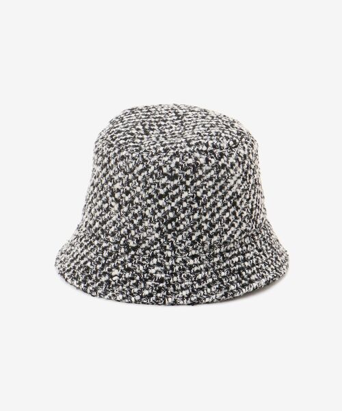 MAJESTIC LEGON（マジェスティックレゴン）の「クラシカルパネルハット（ハット・レディース・ブラック/ブラック系その他/アイボリー・FREE）」の10枚目の写真